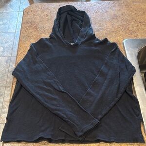 Women’s Aerie Lightweight Black Hoodie